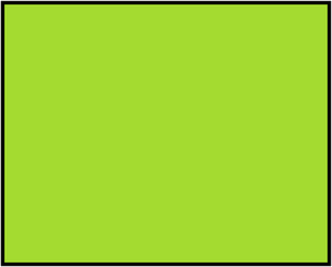 Lime Rectangle Fraction 1:1