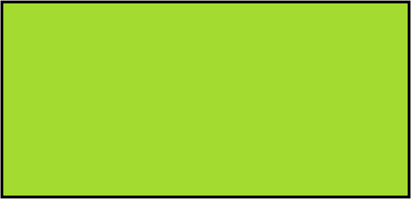 Lime Rectangle Fraction 1:1