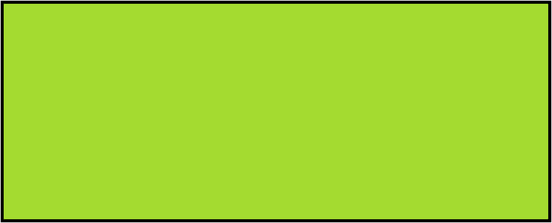 Lime Rectangle Fraction 1:1