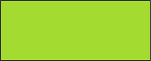 Lime Rectangle Fraction 1:1