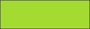 Lime Rectangle Fraction 1:1