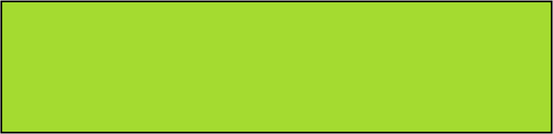 Lime Rectangle Fraction 1:1