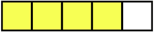 Yellow Rectangle Fraction 4:5