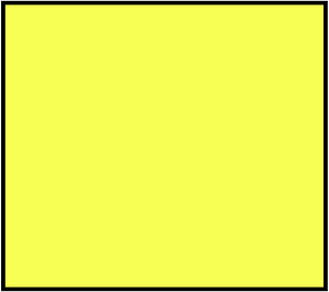 Yellow Rectangle Fraction 1:1