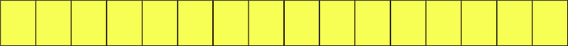 Yellow Rectangle Fraction 16:16