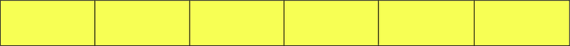 Yellow Rectangle Fraction 6:6
