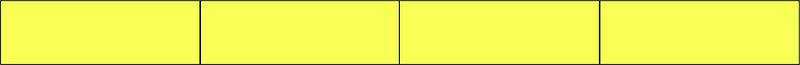 Yellow Rectangle Fraction 4:4