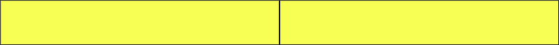 Yellow Rectangle Fraction 2:2