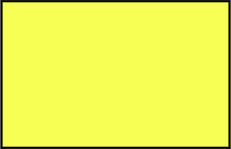 Yellow Rectangle Fraction 1:1