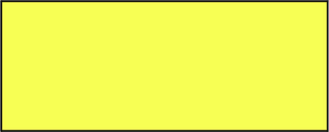 Yellow Rectangle Fraction 1:1
