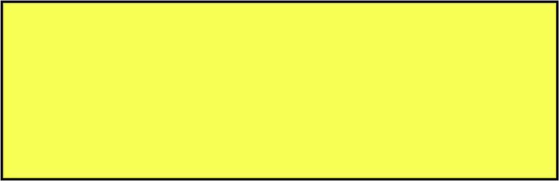 Yellow Rectangle Fraction 1:1