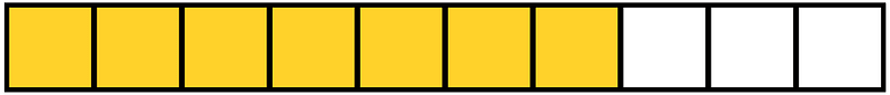 Yellow-Amber Rectangle Fraction 7:10