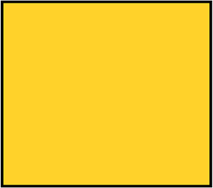Yellow-Amber Rectangle Fraction 1:1