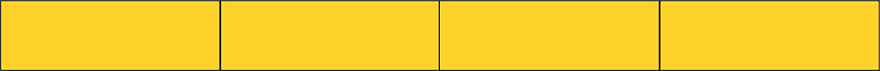 Yellow-Amber Rectangle Fraction 4:4