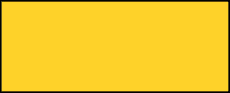 Yellow-Amber Rectangle Fraction 1:1
