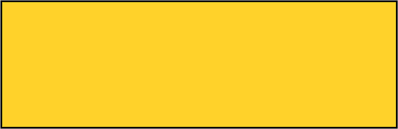 Yellow-Amber Rectangle Fraction 1:1