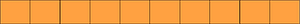 Orange Rectangle Fraction 10:10