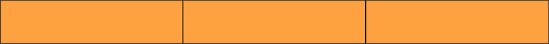 Orange Rectangle Fraction 3:3