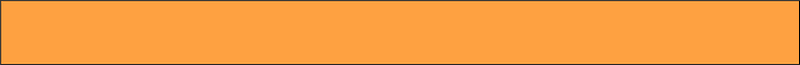 Orange Rectangle Fraction 1:1