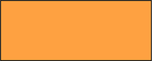 Orange Rectangle Fraction 1:1