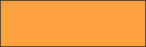 Orange Rectangle Fraction 1:1