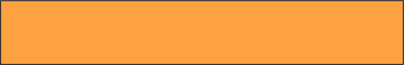 Orange Rectangle Fraction 1:1