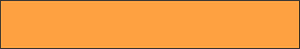 Orange Rectangle Fraction 1:1