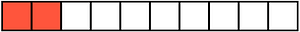 Vermilion Rectangle Fraction 2:10