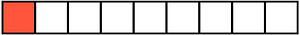 Vermilion Rectangle Fraction 1:9