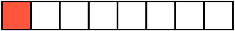 Vermilion Rectangle Fraction 1:8