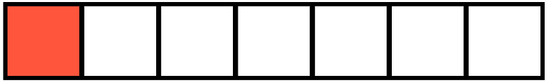 Vermilion Rectangle Fraction 1:7