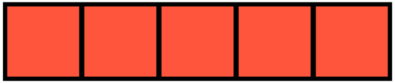 Vermilion Rectangle Fraction 5:5