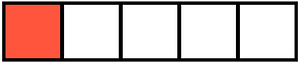 Vermilion Rectangle Fraction 1:5