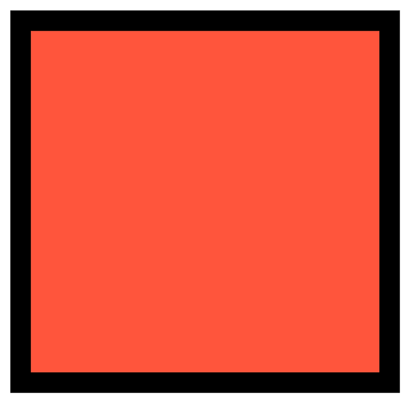 Vermilion Rectangle Fraction 1:1
