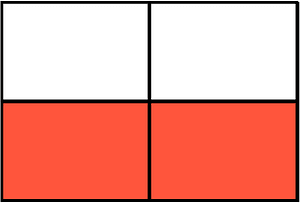 Vermilion Rectangle Fraction 2:4