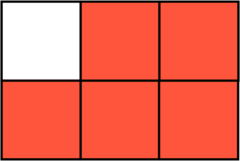 Vermilion Rectangle Fraction 5:6