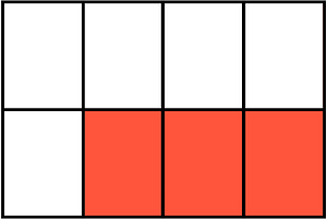 Vermilion Rectangle Fraction 3:8