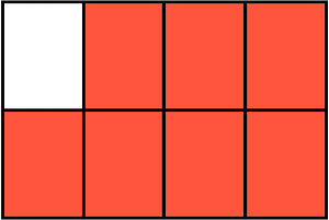 Vermilion Rectangle Fraction 7:8