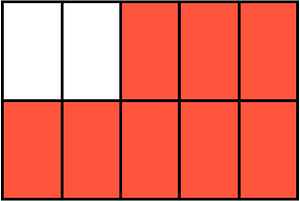 Vermilion Rectangle Fraction 8:10