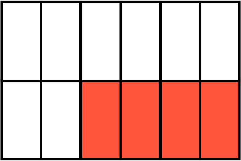 Vermilion Rectangle Fraction 4:12