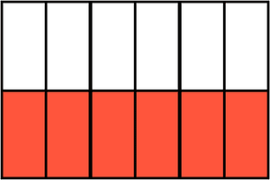 Vermilion Rectangle Fraction 6:12