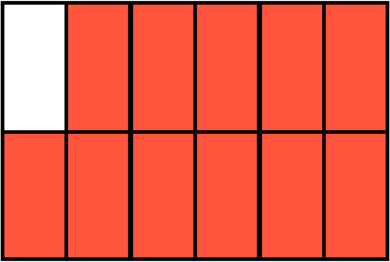 Vermilion Rectangle Fraction 11:12