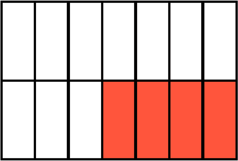 Vermilion Rectangle Fraction 4:14