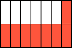 Vermilion Rectangle Fraction 8:14