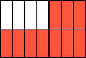 Vermilion Rectangle Fraction 10:14