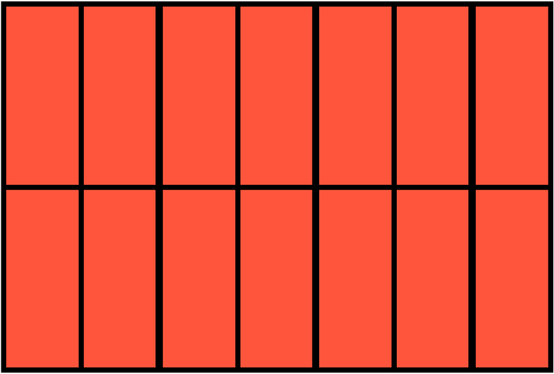 Vermilion Rectangle Fraction 14:14