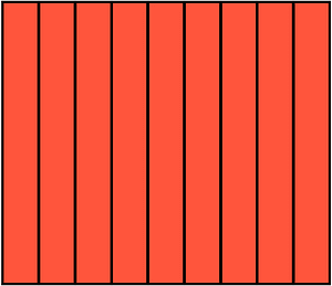 Vermilion Rectangle Fraction 9:9