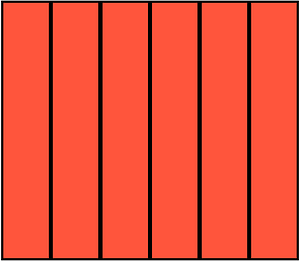 Vermilion Rectangle Fraction 6:6