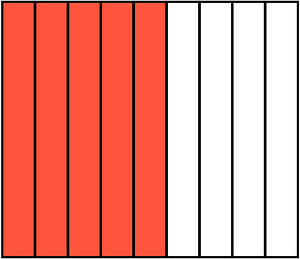 Vermilion Rectangle Fraction 5:9