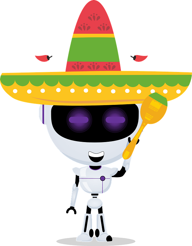 National Team Mexico Robot